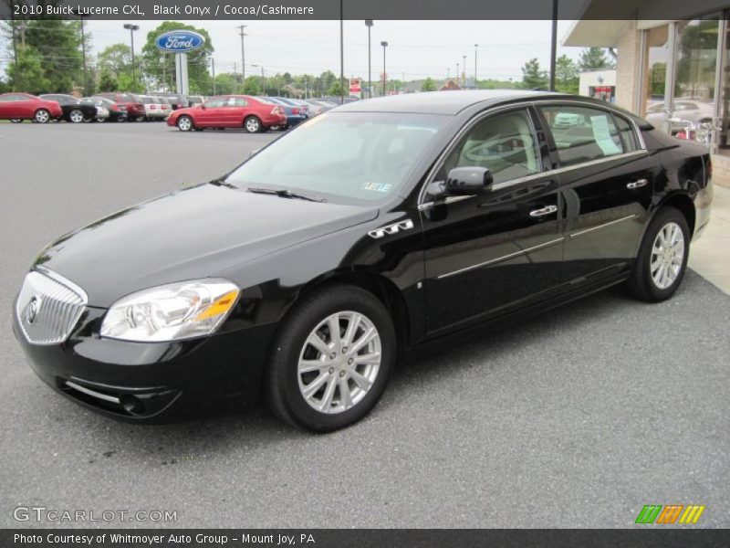 Black Onyx / Cocoa/Cashmere 2010 Buick Lucerne CXL