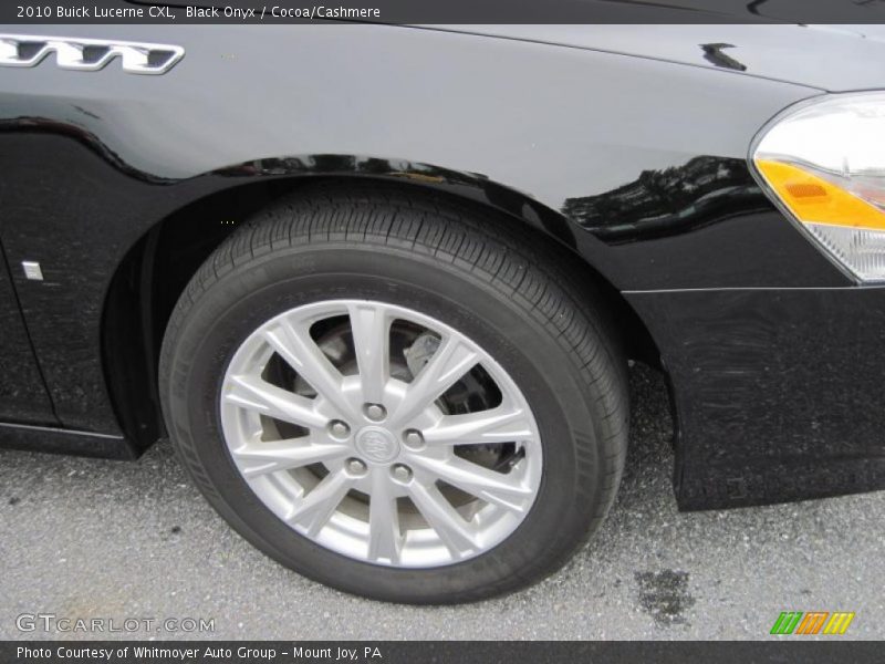 Black Onyx / Cocoa/Cashmere 2010 Buick Lucerne CXL