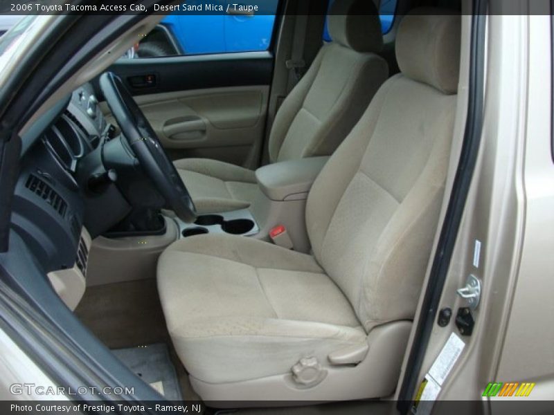 Front Seat of 2006 Tacoma Access Cab