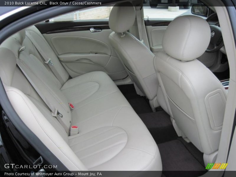 Black Onyx / Cocoa/Cashmere 2010 Buick Lucerne CXL