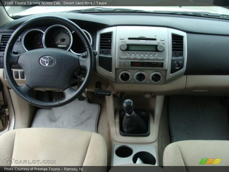 Dashboard of 2006 Tacoma Access Cab