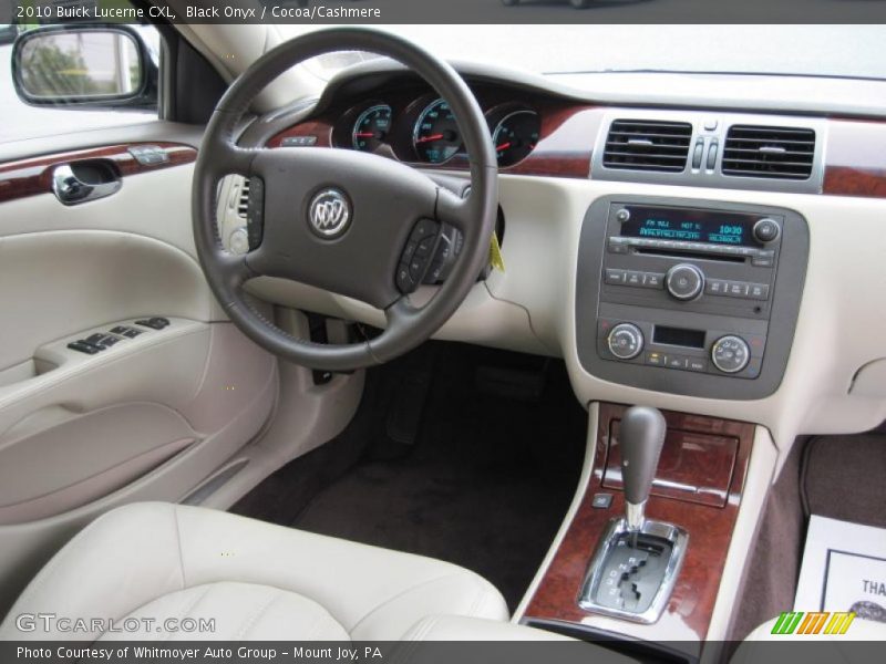 Black Onyx / Cocoa/Cashmere 2010 Buick Lucerne CXL