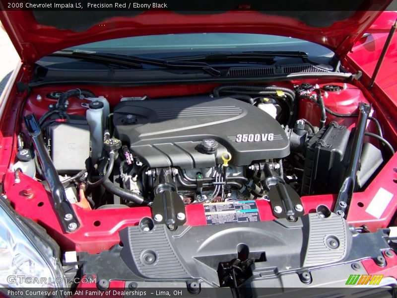Precision Red / Ebony Black 2008 Chevrolet Impala LS