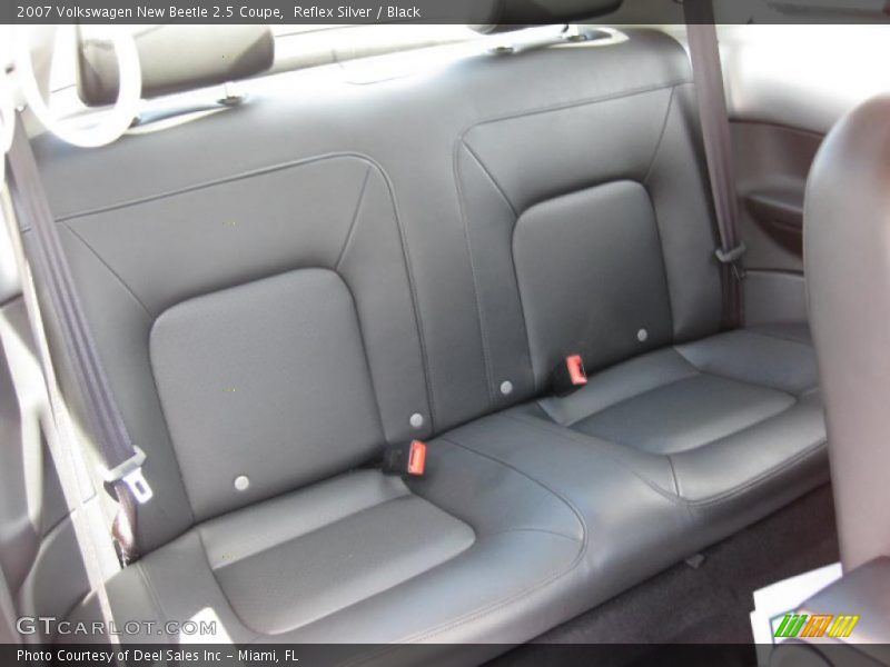 Reflex Silver / Black 2007 Volkswagen New Beetle 2.5 Coupe