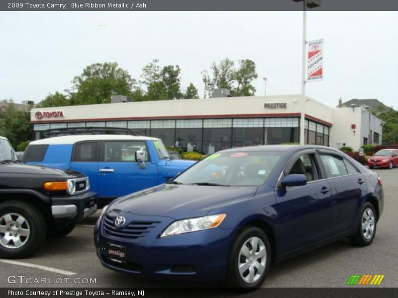 Blue Ribbon Metallic / Ash 2009 Toyota Camry