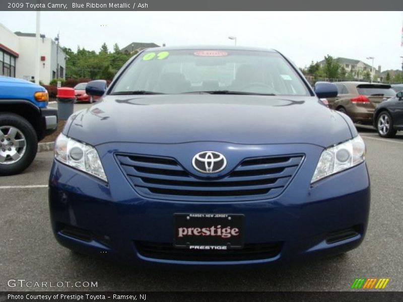 Blue Ribbon Metallic / Ash 2009 Toyota Camry