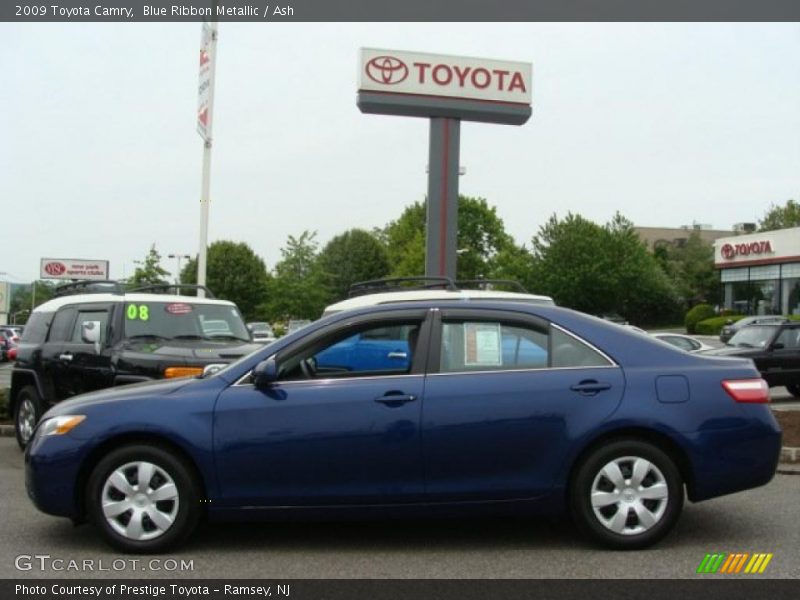 Blue Ribbon Metallic / Ash 2009 Toyota Camry