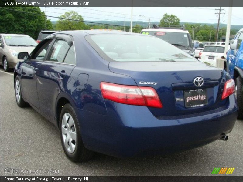 Blue Ribbon Metallic / Ash 2009 Toyota Camry