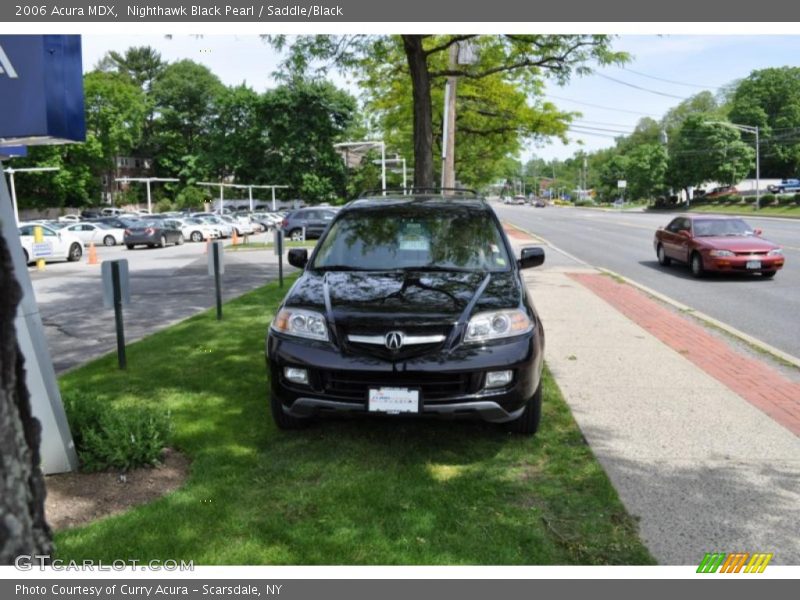 Nighthawk Black Pearl / Saddle/Black 2006 Acura MDX