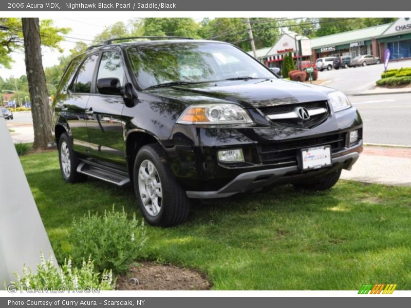 Nighthawk Black Pearl / Saddle/Black 2006 Acura MDX
