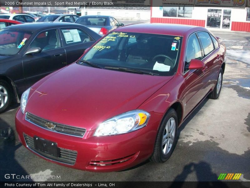 Sport Red Metallic / Ebony Black 2006 Chevrolet Impala LS