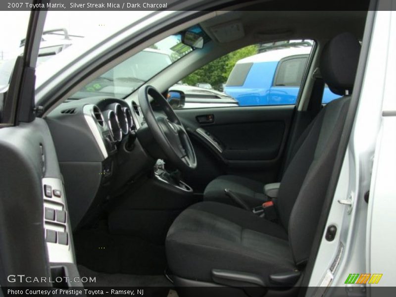 Silver Streak Mica / Dark Charcoal 2007 Toyota Matrix