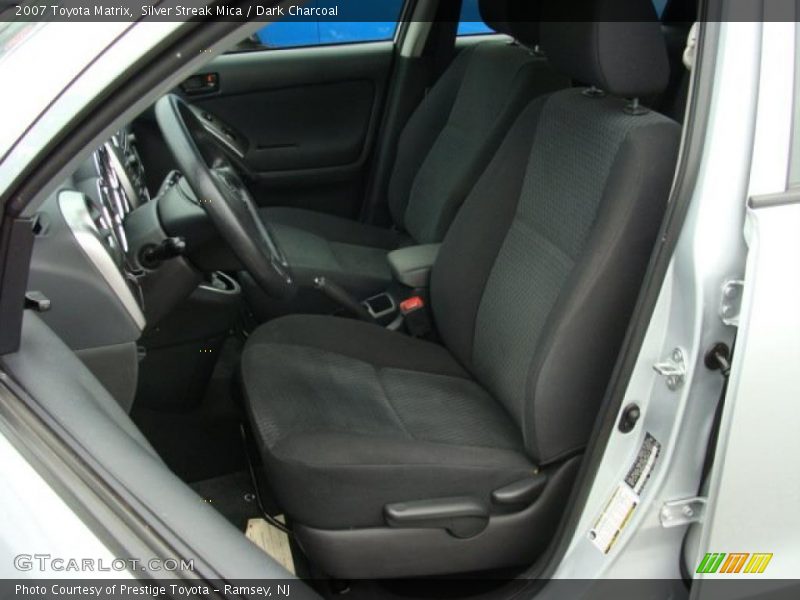 Silver Streak Mica / Dark Charcoal 2007 Toyota Matrix