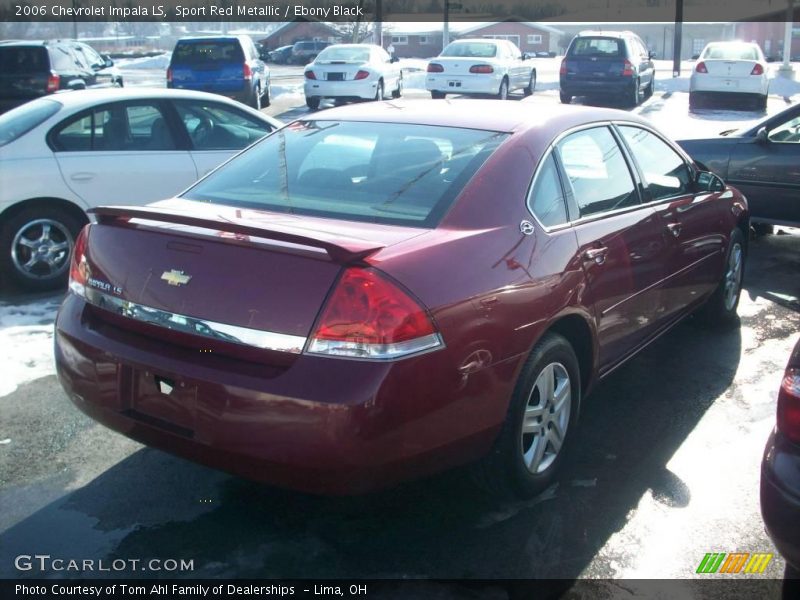 Sport Red Metallic / Ebony Black 2006 Chevrolet Impala LS