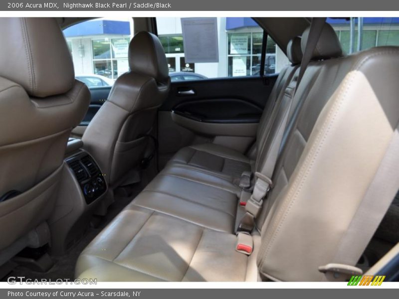 Nighthawk Black Pearl / Saddle/Black 2006 Acura MDX