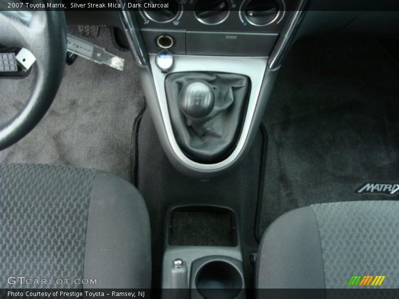 Silver Streak Mica / Dark Charcoal 2007 Toyota Matrix