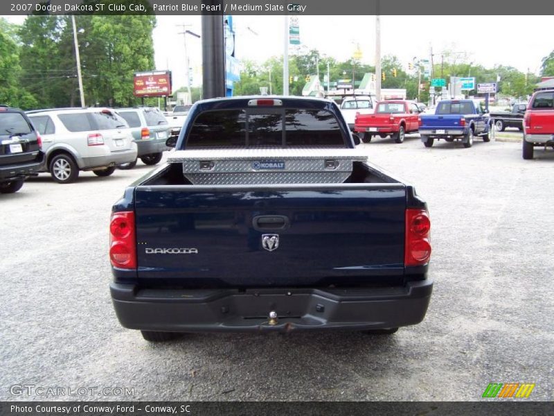 Patriot Blue Pearl / Medium Slate Gray 2007 Dodge Dakota ST Club Cab