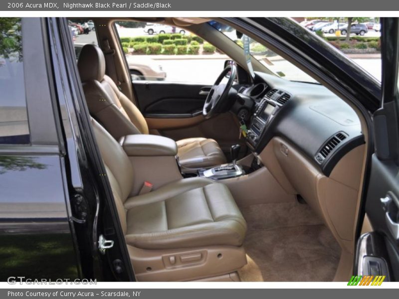 Nighthawk Black Pearl / Saddle/Black 2006 Acura MDX
