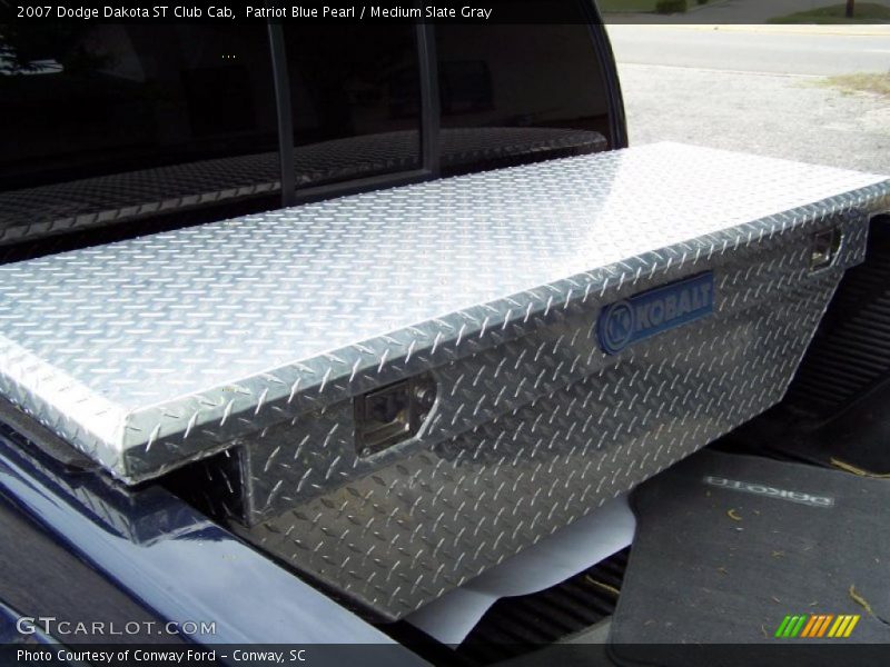 Patriot Blue Pearl / Medium Slate Gray 2007 Dodge Dakota ST Club Cab