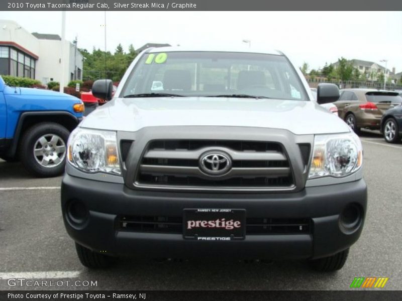 Silver Streak Mica / Graphite 2010 Toyota Tacoma Regular Cab