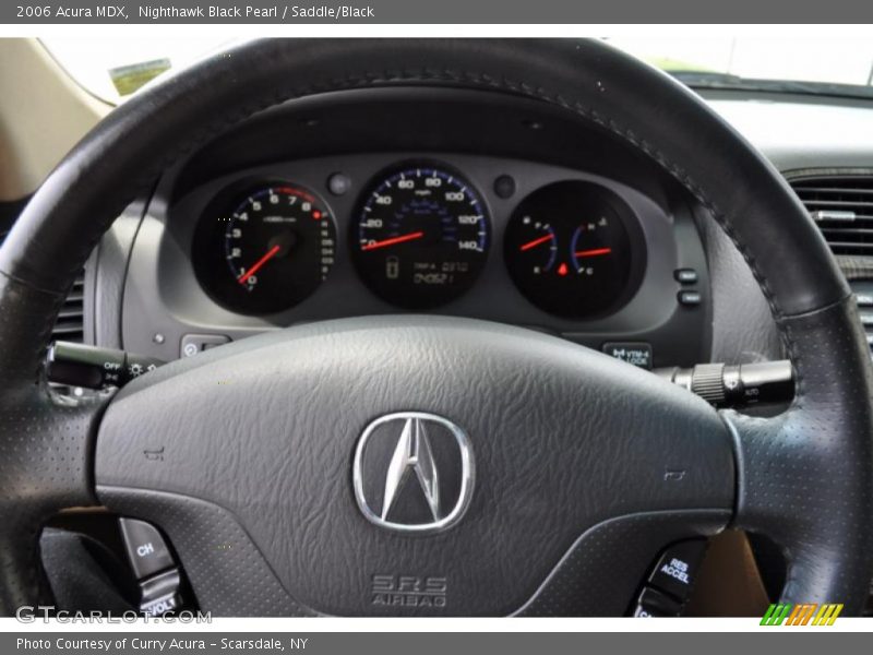 Nighthawk Black Pearl / Saddle/Black 2006 Acura MDX