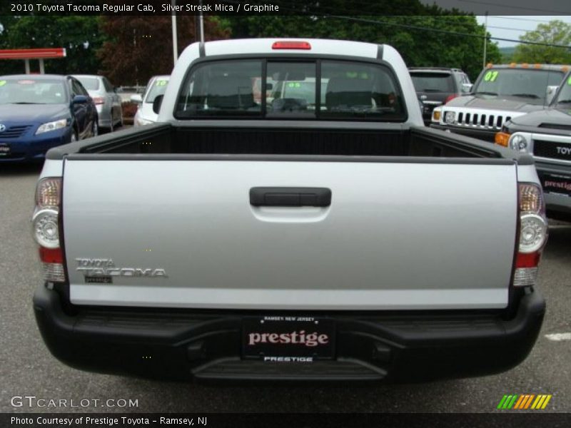 Silver Streak Mica / Graphite 2010 Toyota Tacoma Regular Cab