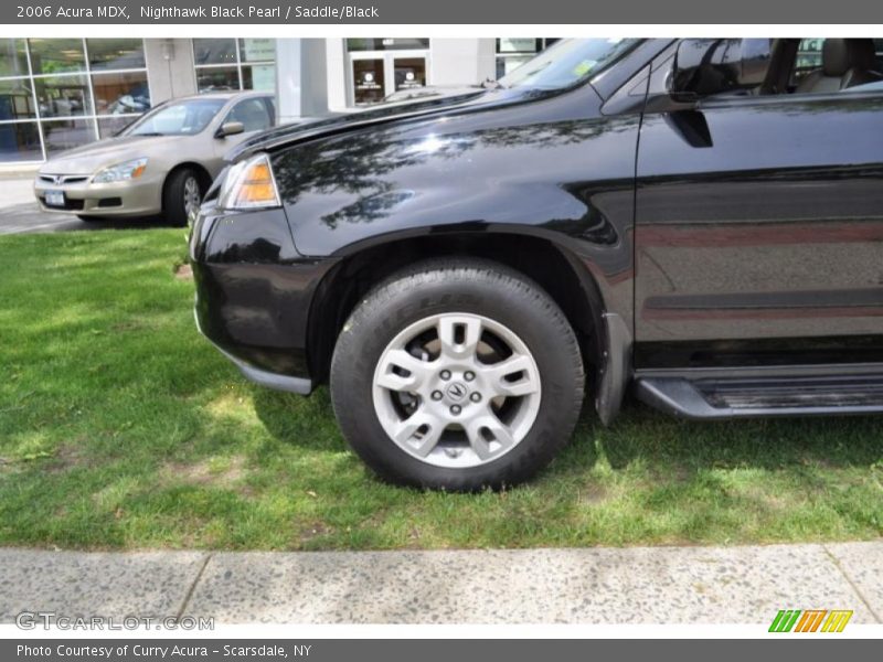 Nighthawk Black Pearl / Saddle/Black 2006 Acura MDX