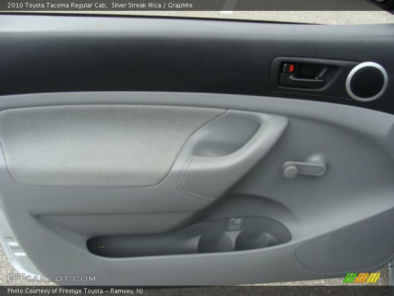 Silver Streak Mica / Graphite 2010 Toyota Tacoma Regular Cab