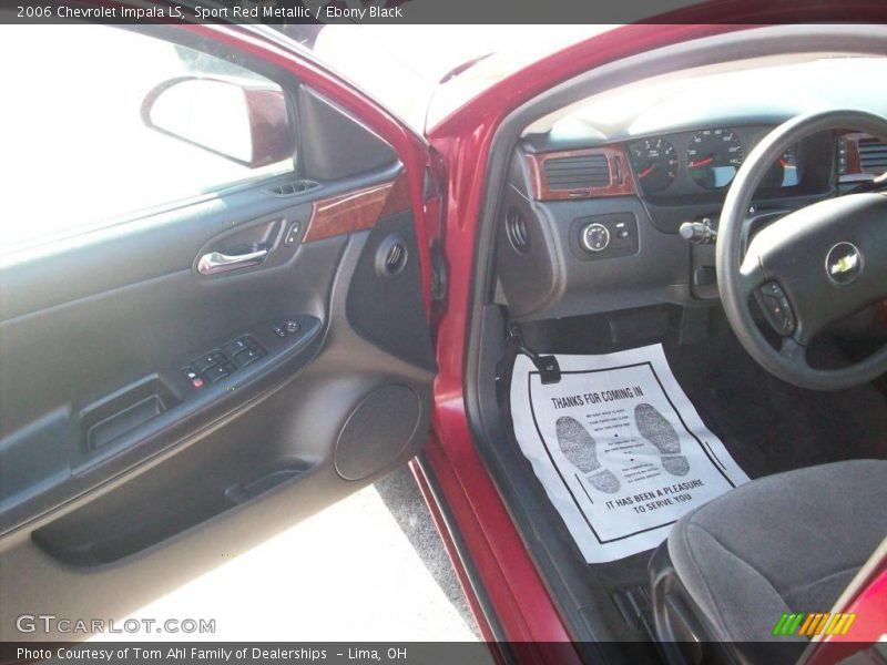 Sport Red Metallic / Ebony Black 2006 Chevrolet Impala LS