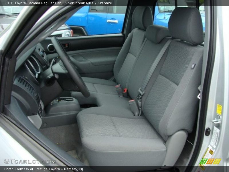 Silver Streak Mica / Graphite 2010 Toyota Tacoma Regular Cab
