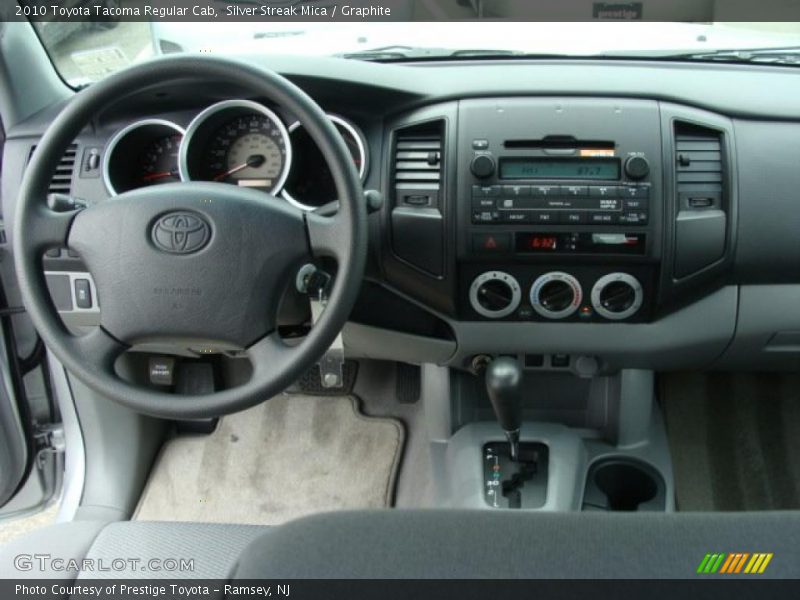 Silver Streak Mica / Graphite 2010 Toyota Tacoma Regular Cab