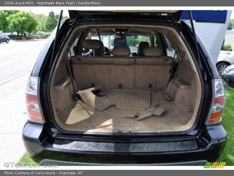 Nighthawk Black Pearl / Saddle/Black 2006 Acura MDX