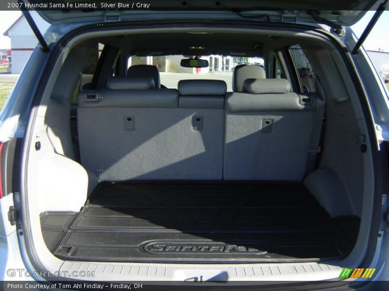 Silver Blue / Gray 2007 Hyundai Santa Fe Limited