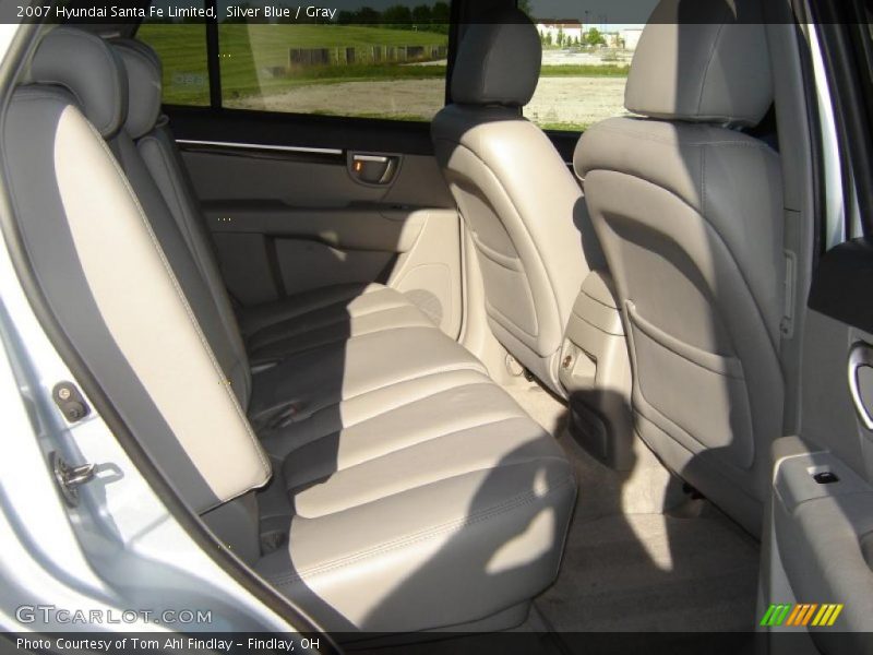 Silver Blue / Gray 2007 Hyundai Santa Fe Limited