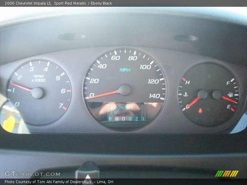 Sport Red Metallic / Ebony Black 2006 Chevrolet Impala LS