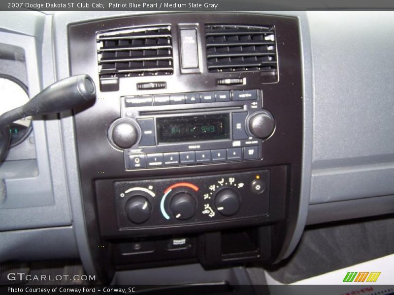 Patriot Blue Pearl / Medium Slate Gray 2007 Dodge Dakota ST Club Cab