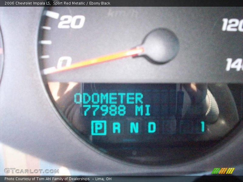 Sport Red Metallic / Ebony Black 2006 Chevrolet Impala LS