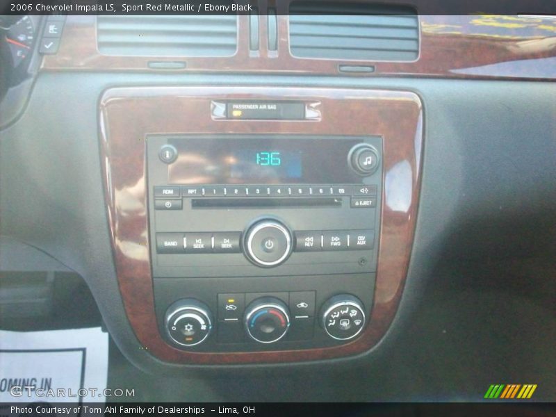 Sport Red Metallic / Ebony Black 2006 Chevrolet Impala LS