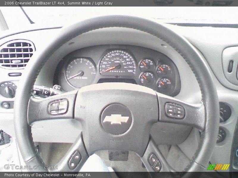 Summit White / Light Gray 2006 Chevrolet TrailBlazer LT 4x4