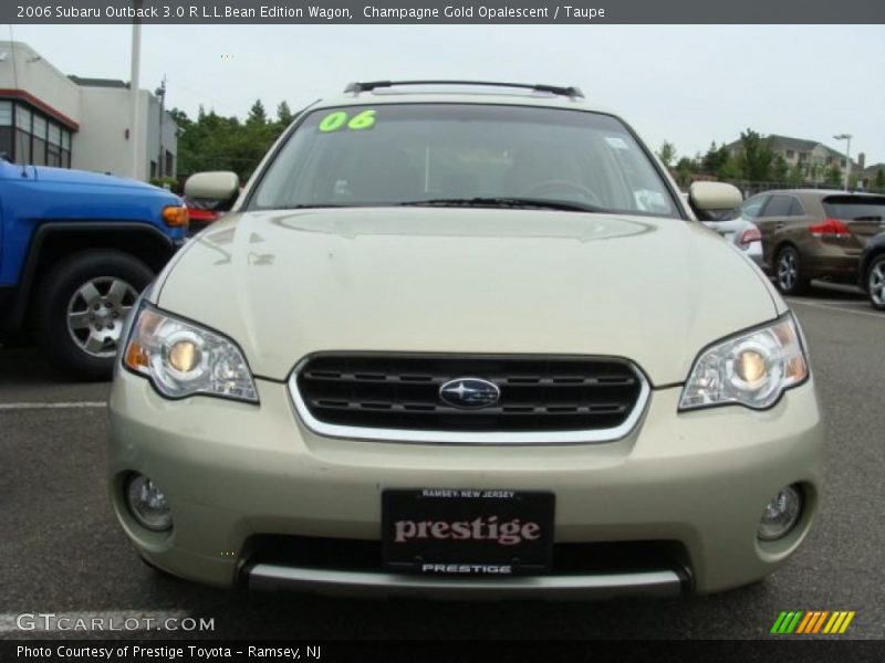 Champagne Gold Opalescent / Taupe 2006 Subaru Outback 3.0 R L.L.Bean Edition Wagon