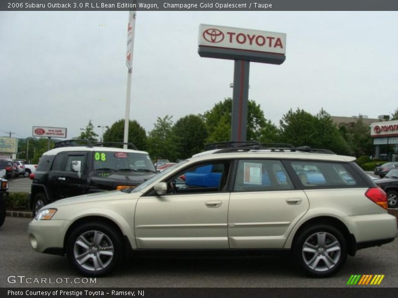 Champagne Gold Opalescent / Taupe 2006 Subaru Outback 3.0 R L.L.Bean Edition Wagon