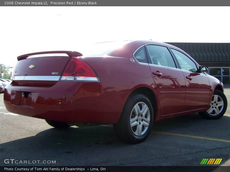 Precision Red / Ebony Black 2008 Chevrolet Impala LS