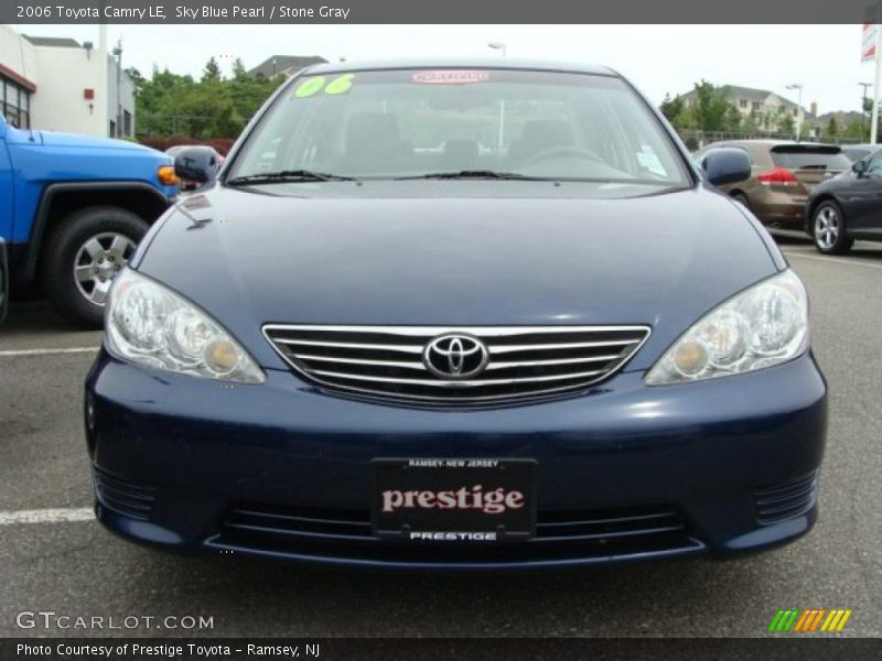 Sky Blue Pearl / Stone Gray 2006 Toyota Camry LE