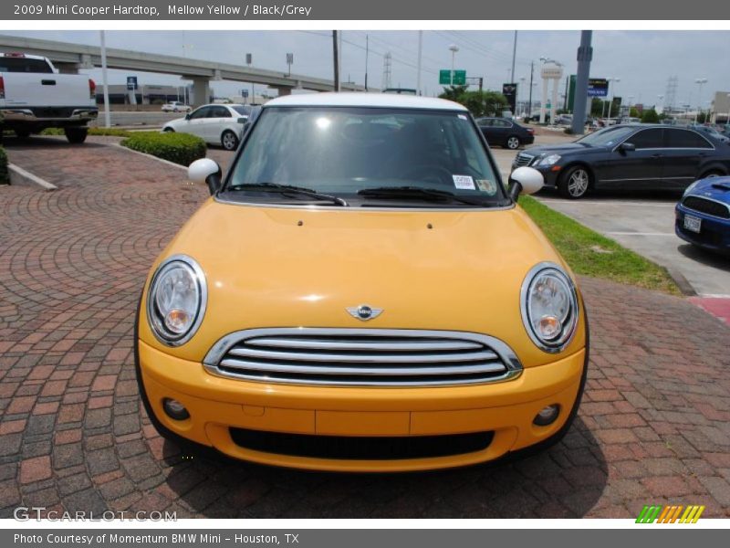 Mellow Yellow / Black/Grey 2009 Mini Cooper Hardtop