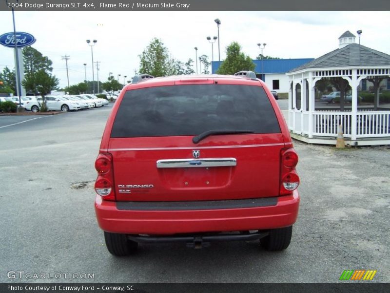 Flame Red / Medium Slate Gray 2004 Dodge Durango SLT 4x4