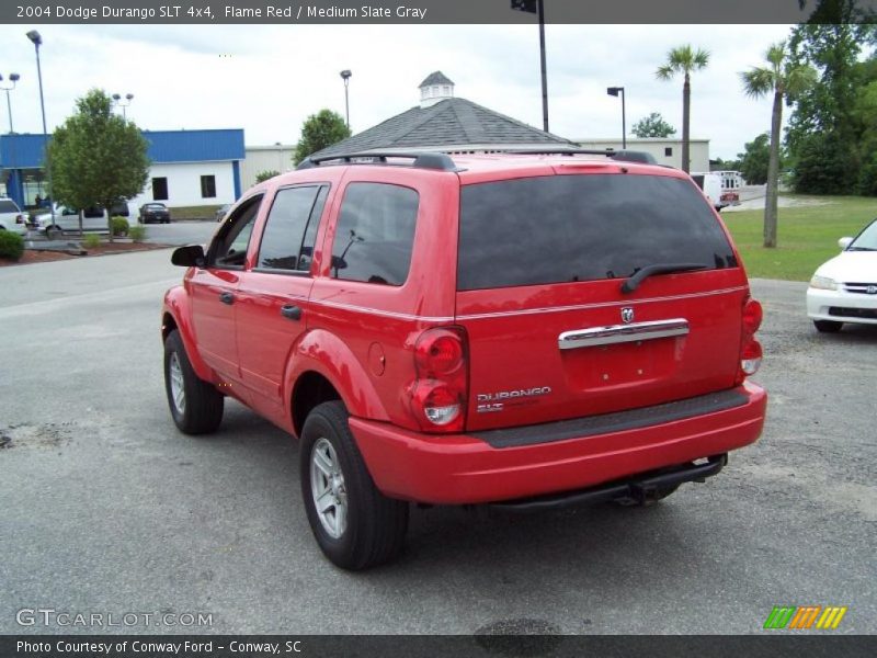 Flame Red / Medium Slate Gray 2004 Dodge Durango SLT 4x4