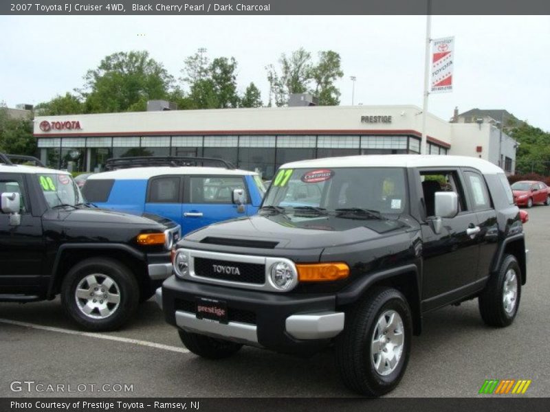 Black Cherry Pearl / Dark Charcoal 2007 Toyota FJ Cruiser 4WD