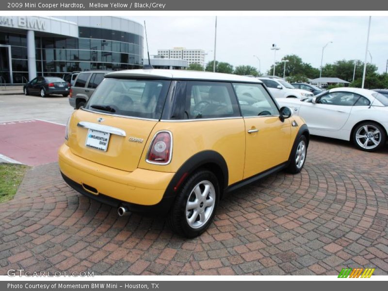 Mellow Yellow / Black/Grey 2009 Mini Cooper Hardtop