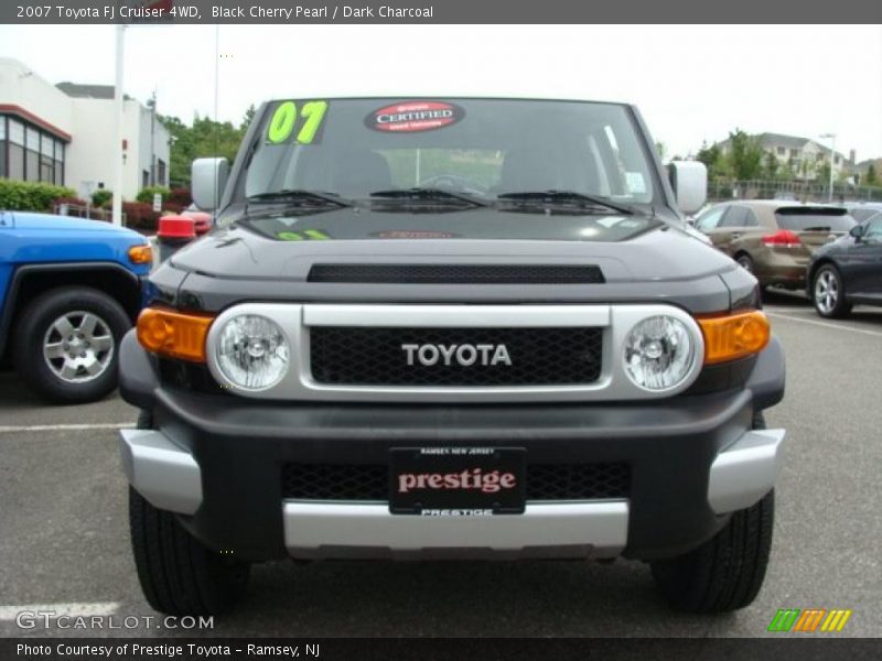 Black Cherry Pearl / Dark Charcoal 2007 Toyota FJ Cruiser 4WD