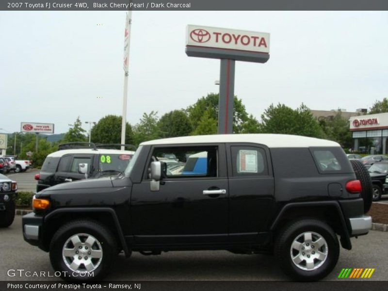 Black Cherry Pearl / Dark Charcoal 2007 Toyota FJ Cruiser 4WD